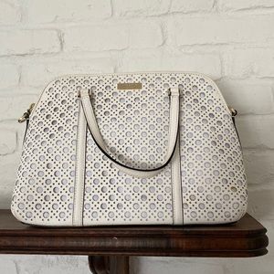 Kate Spade White Leather Handbag